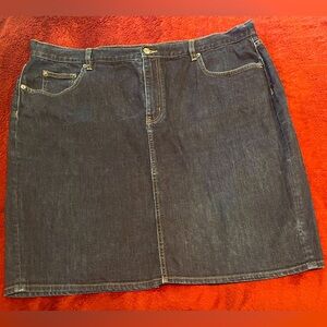Ralph Lauren Jean Skirt 20W